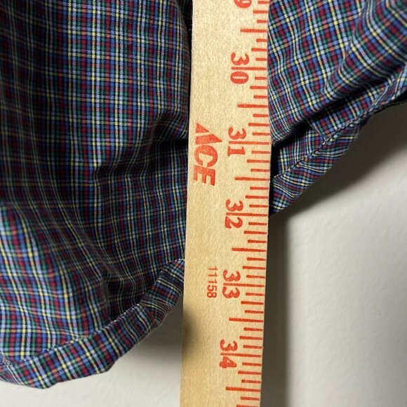 Lyle & Scott Long Sleeve‎ Polo PLAID Shirt XXL COMBED COTTON PLS SEE PICTURE - Picture 8 of 13